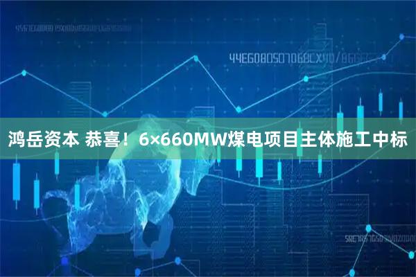 鸿岳资本 恭喜！6×660MW煤电项目主体施工中标