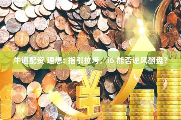 牛道配资 理想: 指引拉垮，i6 能否逆风翻盘？